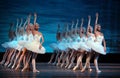 Swan Lake ballet performed by Russian Royal Ballet Royalty Free Stock Photo