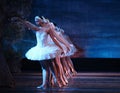 Swan Lake ballet performed by Russian Royal Ballet Royalty Free Stock Photo