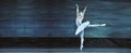 Swan lake ballet performed by russian royal ballet Royalty Free Stock Photo