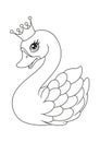 Swan Princess coloring page