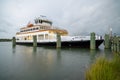 Swan Quarter Ferry in Ocracoke Island, NC Outer Banks Royalty Free Stock Photo