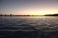 Swan River Perth Western Australia sunset mood