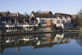 The Swan at Streatley-on-Thames West Berkshire Royalty Free Stock Photo