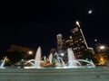 Swann Memorial Fountain long exposure