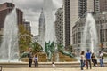 Swann Memorial Fountain in Philadelphia, Pa. USA