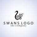 Swans ideas design illustration