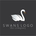 Swans ideas design illustration graphic