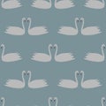 Swans pair pattern