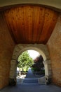 Swanson Hall Alumni Arch at Idaho State University ISU Royalty Free Stock Photo