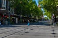 Swanston street Royalty Free Stock Photo