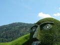 Swarovski green man of legend near Innsbruck, Austria.