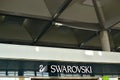 swarovski store logo in Malage airport, Spain