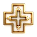 Swastik symbol Royalty Free Stock Photo