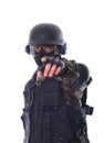 Swat soldier Royalty Free Stock Photo