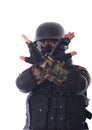 Swat soldier Royalty Free Stock Photo