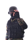 Swat soldier Royalty Free Stock Photo