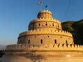 SWAT VALLEY, PAKISTAN - NOVEMBER 06, 2021: Sheikh Zayed Bin Sultan Al Nahyan Bridge\'s Monument at river swat, Pakistan