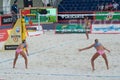 SWATCH FIVB WORLD TOUR 2011 - Moscow Grand Slam Royalty Free Stock Photo
