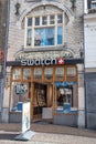 Swatch watch shop store entrance