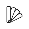 Swatchbook icon Royalty Free Stock Photo