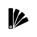 Swatchbook icon isolated on white background Royalty Free Stock Photo
