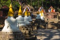 Swayambhunath, the monkey temple located in kathmandu, nepal