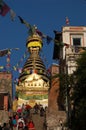 Swayambhunath Stupa in Kathmandu, Nepal