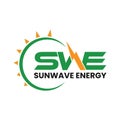 SWE logo design for solar