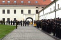The swearing-in of the Lithuanian military Academy