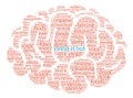 Sweat It Out Word Cloud Royalty Free Stock Photo