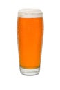 Sweated Craft Pub Beer Glass with Dollop of Foam on Lip of Glass 2