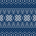 Winter Christmas sweater of fairisle design