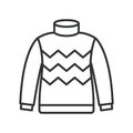 Sweater icon line design. Sweater, Apparel, Knitwear, Clothing, Wool, Warmth, Fashion, Pullover vector illustrations