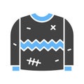 Sweater icon vector image.