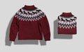 Sweater mockup set