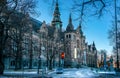 Sweden Beautiful Winter Castle Architecture