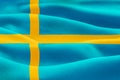 Sweden flag design