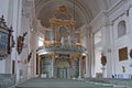 Sweden Kalmar Church Interior Royalty Free Stock Photo