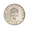 Sweden 1 krone, 1976-1981