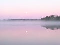 Sweden, lake, pink