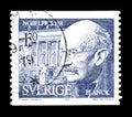 Sweden on postage stamps Royalty Free Stock Photo