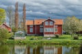 Sweden at springtime Royalty Free Stock Photo