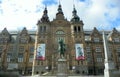 Sweden, Stockholm, Djurgarden Island, Carl X Gustav of Sweden statue near the Scandinavian Museum