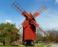 Sweden, Stockholm, Djurgarden Island, Skansen, Olands Windmill