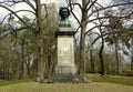 Sweden, Stockholm, Djurgarden Island, statue of Carl Michael Bellman