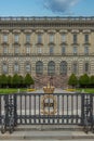 Portrait, Royal Palace east facade, Stockholm, Sweden