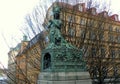 Sweden, Stockholm, Kopmantorget, bronze-copy of the princess from St. George & the dragon Royalty Free Stock Photo