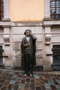 Sweden. Monument Evert Taube Stockholm. September 17, 2018