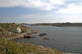 Swedish archipelago coast Royalty Free Stock Photo