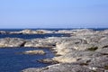 Swedish archipelago coast Royalty Free Stock Photo